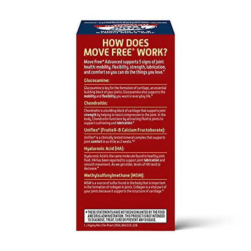 Joint Health MSM Tablets 120 Ct 2 Pack D52986