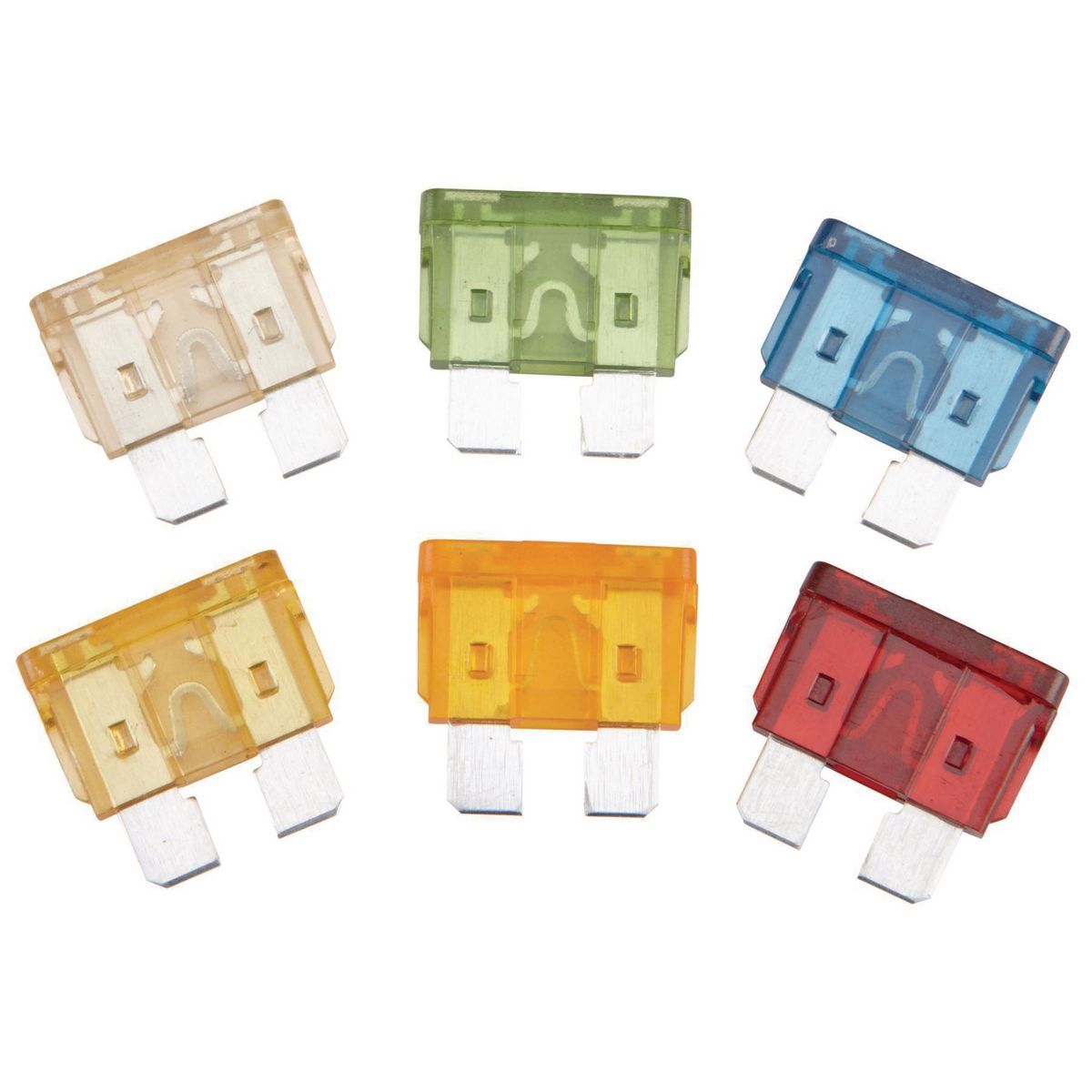 Standard Blade Fuse Assortment, 60-Piece H349