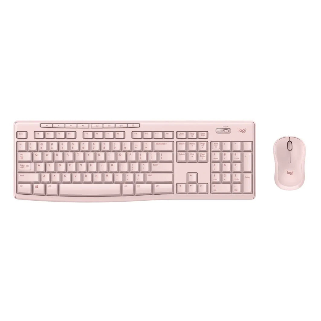 Wireless Keyboard and Mouse Combo Rose G931