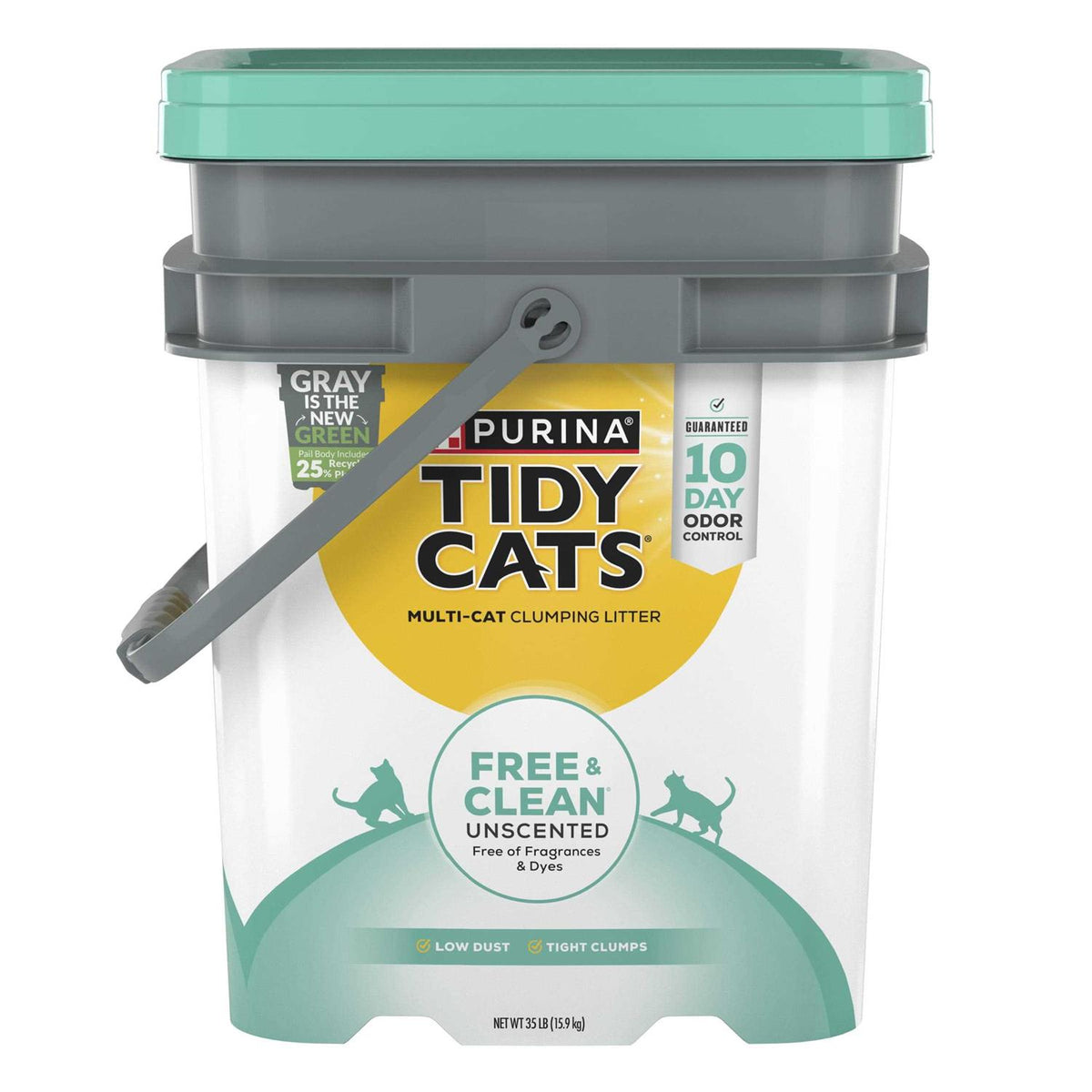 Unscented Clumping Multi Cat Litter T4893