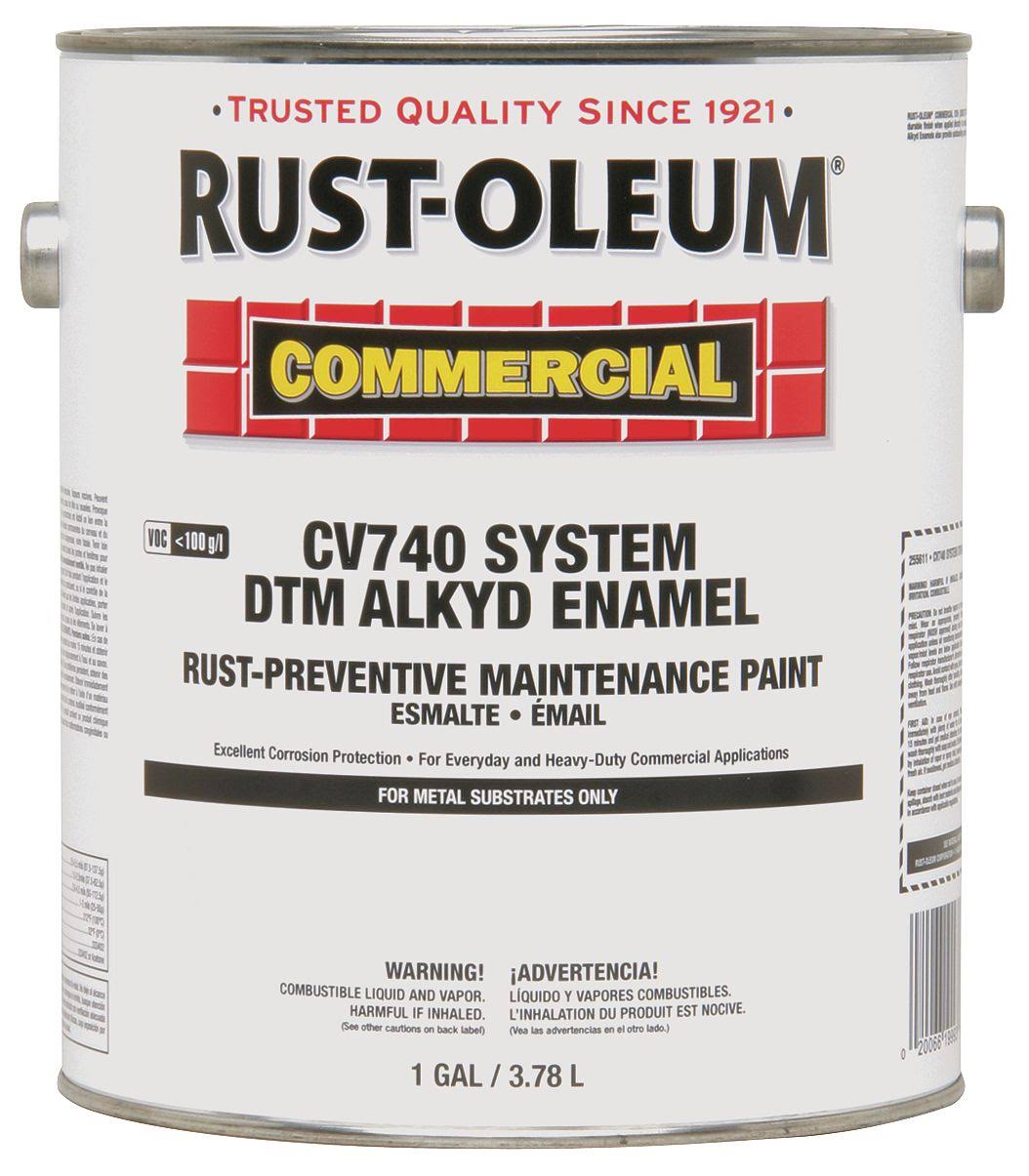 Black Alkyd Enamel Rust-Preventative Maintenance Paint P875708