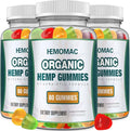 Natural Hemp Gummies High Potency with Hemp Oil Extract Edibles (Fruit) D916