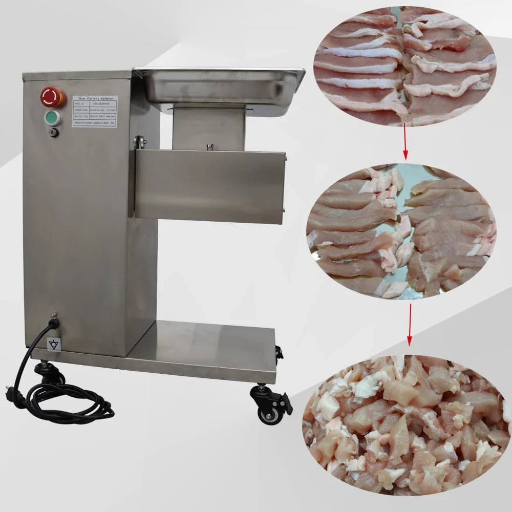 Commercial Meat Slicer Stainless Steel P659