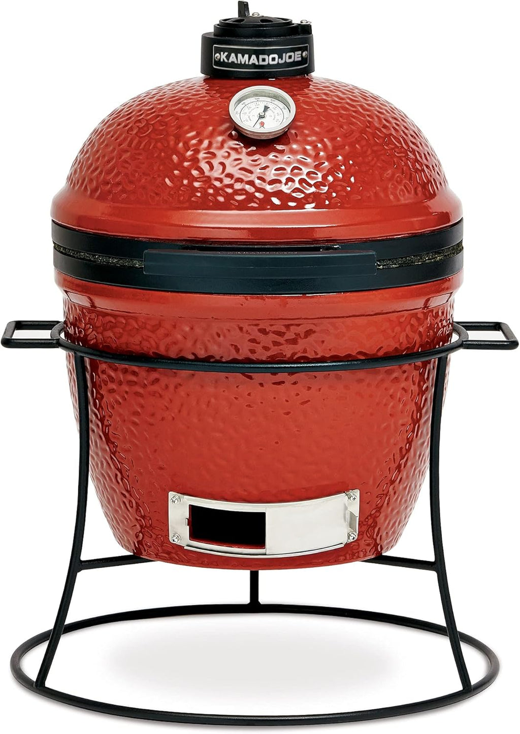 18-inch Charcoal Grill with Cart and Side Shelves, Blaze Red Pack of 2 A3756