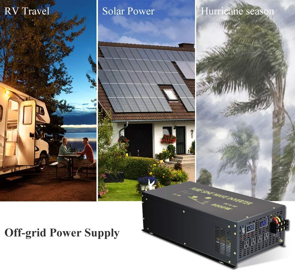 8000W 48V Pure Sine Wave Solar Power Inverter I1110