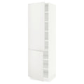 White High Cabinet with Shelves and 2 Doors P734478
