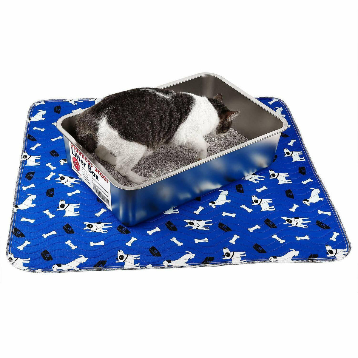 Stainless Steel Cat and Rabbit Litter Box C45182