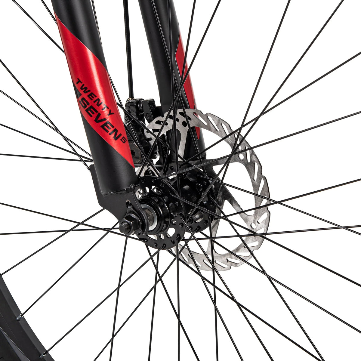Black and Red Mountain Bikes O3662