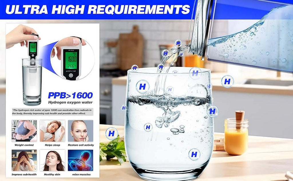 Portable Hydrogen Water Generator Alkaline Maker Y33140