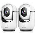 2K Pan/Tilt WiFi Indoor Security Camera 2 Pack R273