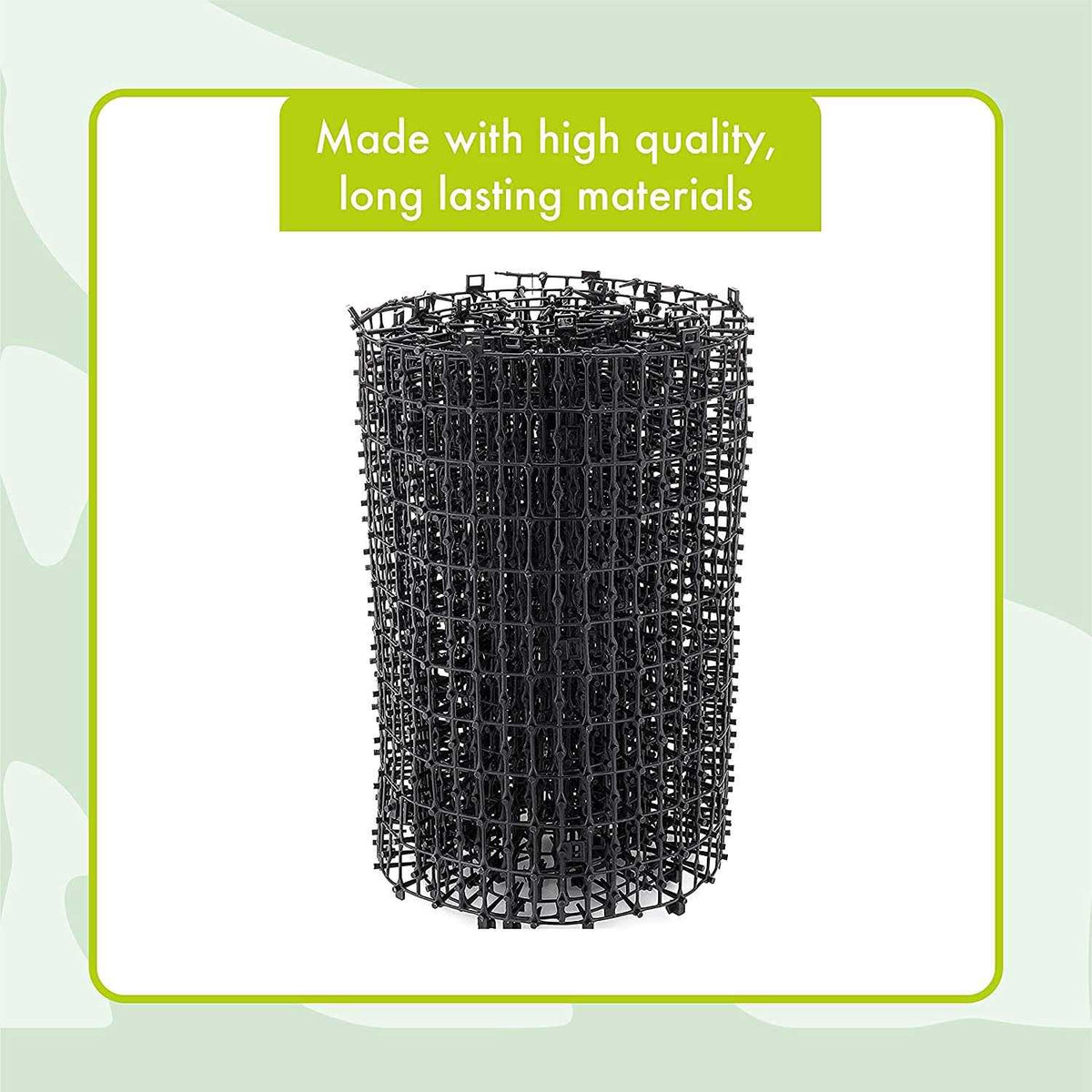 Outdoor Cat Scat Mat with 12 Garden Staples G333