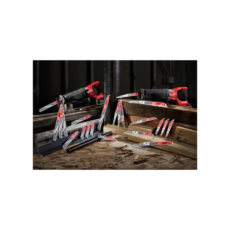 18 TPI BiMetal Reciprocating Saw Blades 15-Pack U75595