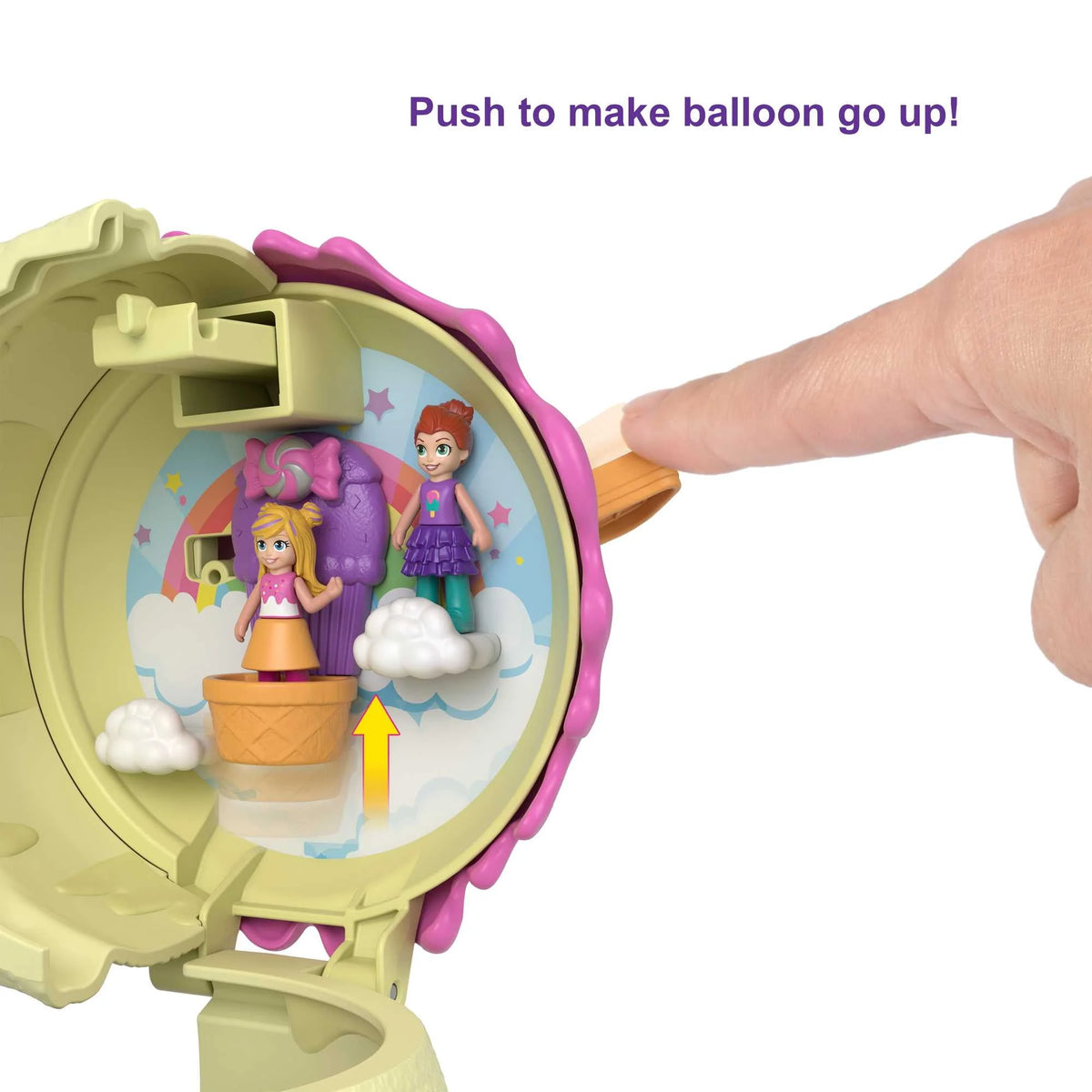 2-in-1 Playground with 2 Micro Dolls and 25 Accessories I1344