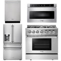 36 Dual Fuel Range, Microwave Drawer, Refrigerator, Dishwasher Z602