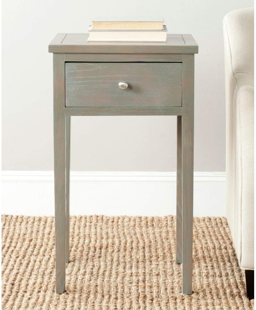 French Grey End Table P965