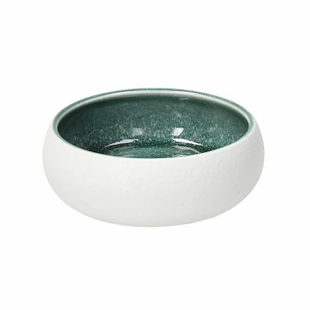 white Teal Bowl 12cm X302908