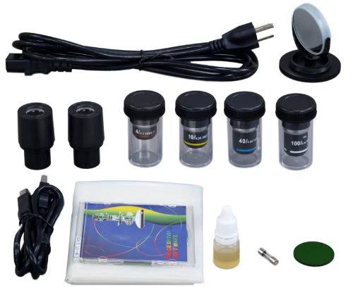 Binocular LED Microscope with 3.0MP Digital Camera I949024