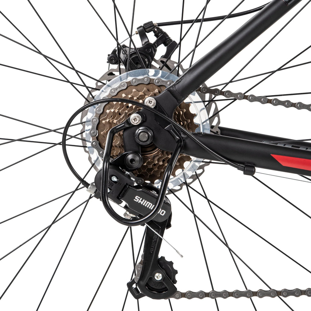 Black and Red Mountain Bikes O3662