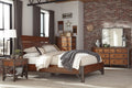 Rustic Brown 4pc King Size Bedroom Set O1513