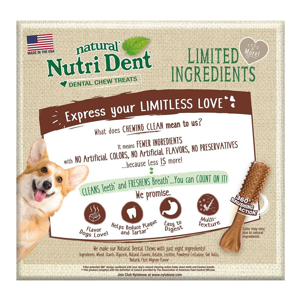 Nutri Dent Dental Chews Filet Mignon V90578