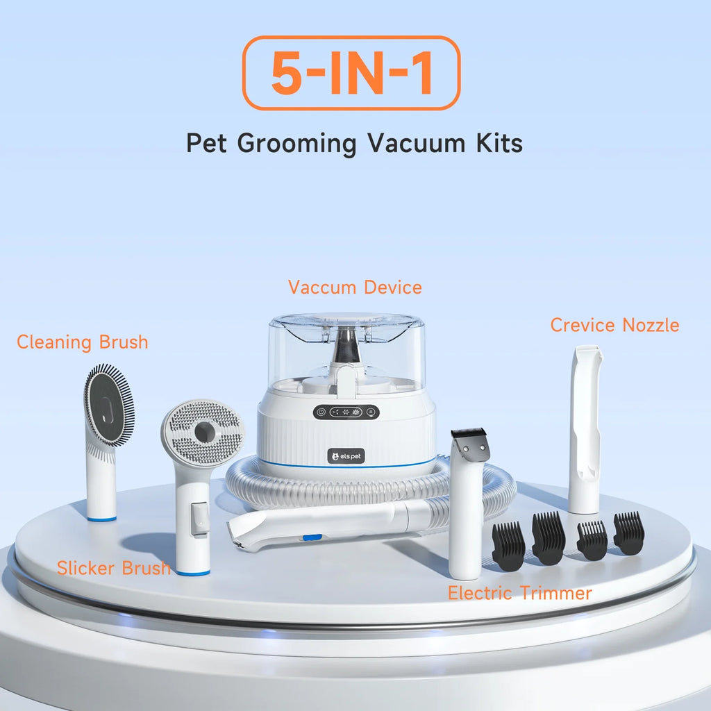 5-in-1 Dog Grooming Vacuum Kit S800