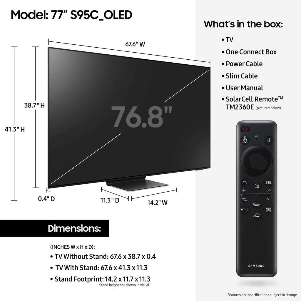 77 Class OLED 4K Smart TV S13288