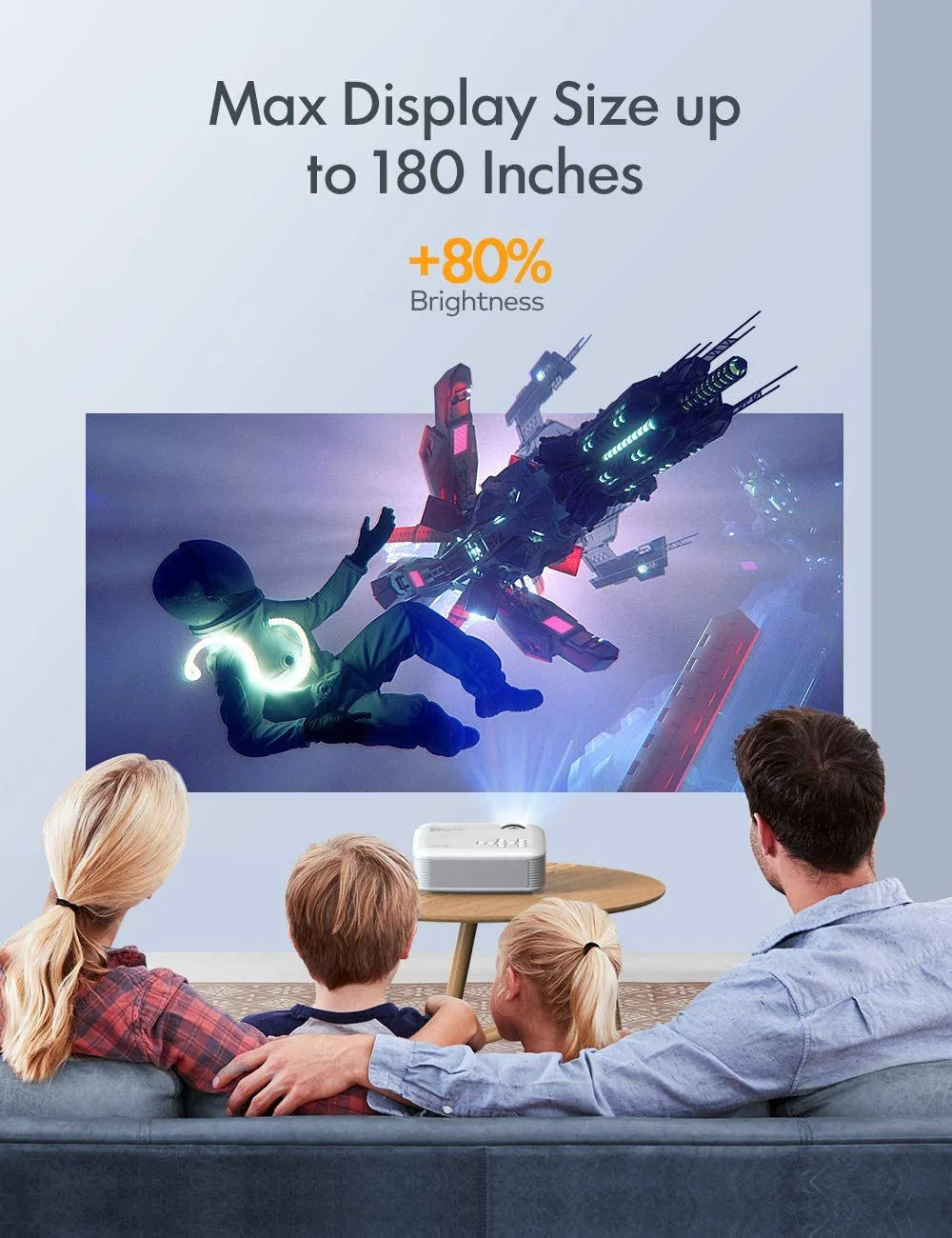 Mini Projector 1080P Supported M1113