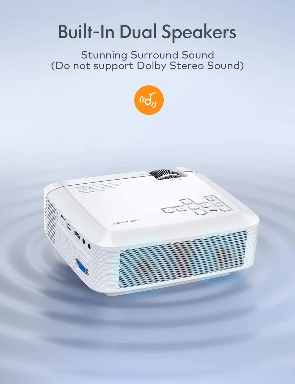 Mini Projector 1080P Supported M1113