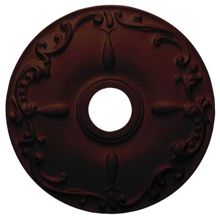 Hand-Painted Antique Copper Ceiling Medallion G18814