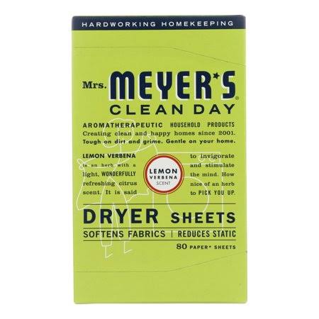 Lemon Verbena Dryer Sheets Case of 12 I905