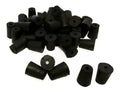Size 1 1-Hole Rubber Stoppers 10-Pound Case K977108