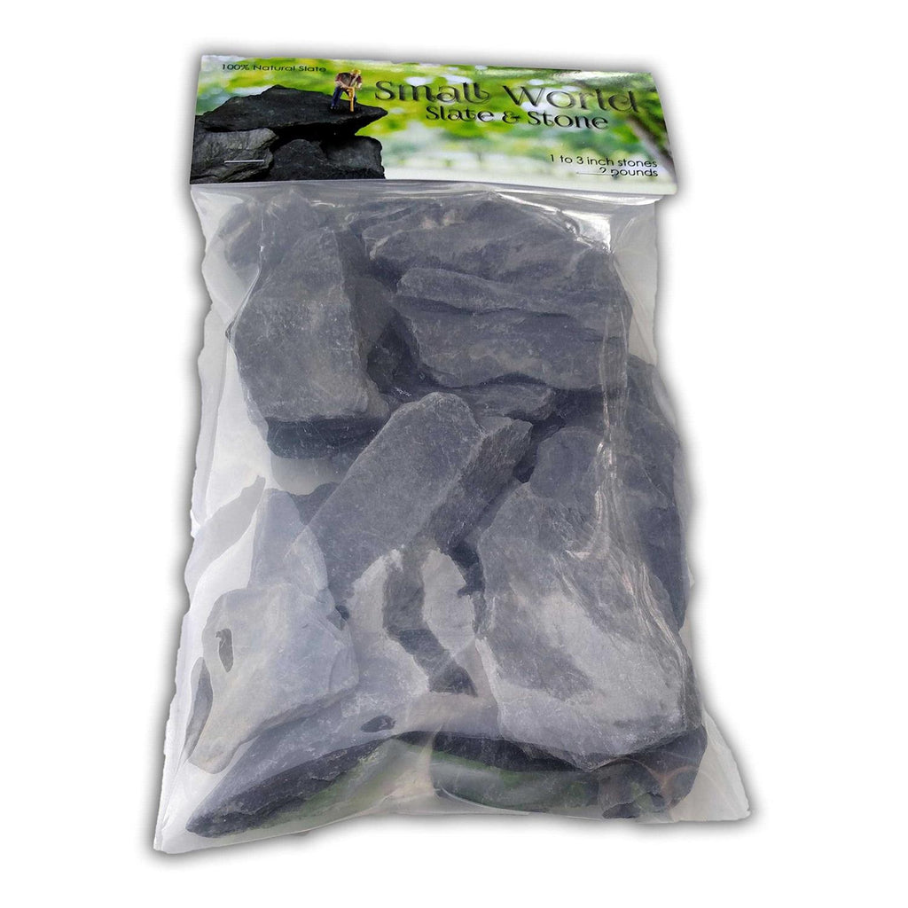 Natural Slate Stone 1 to 3 Inch Rocks M613264