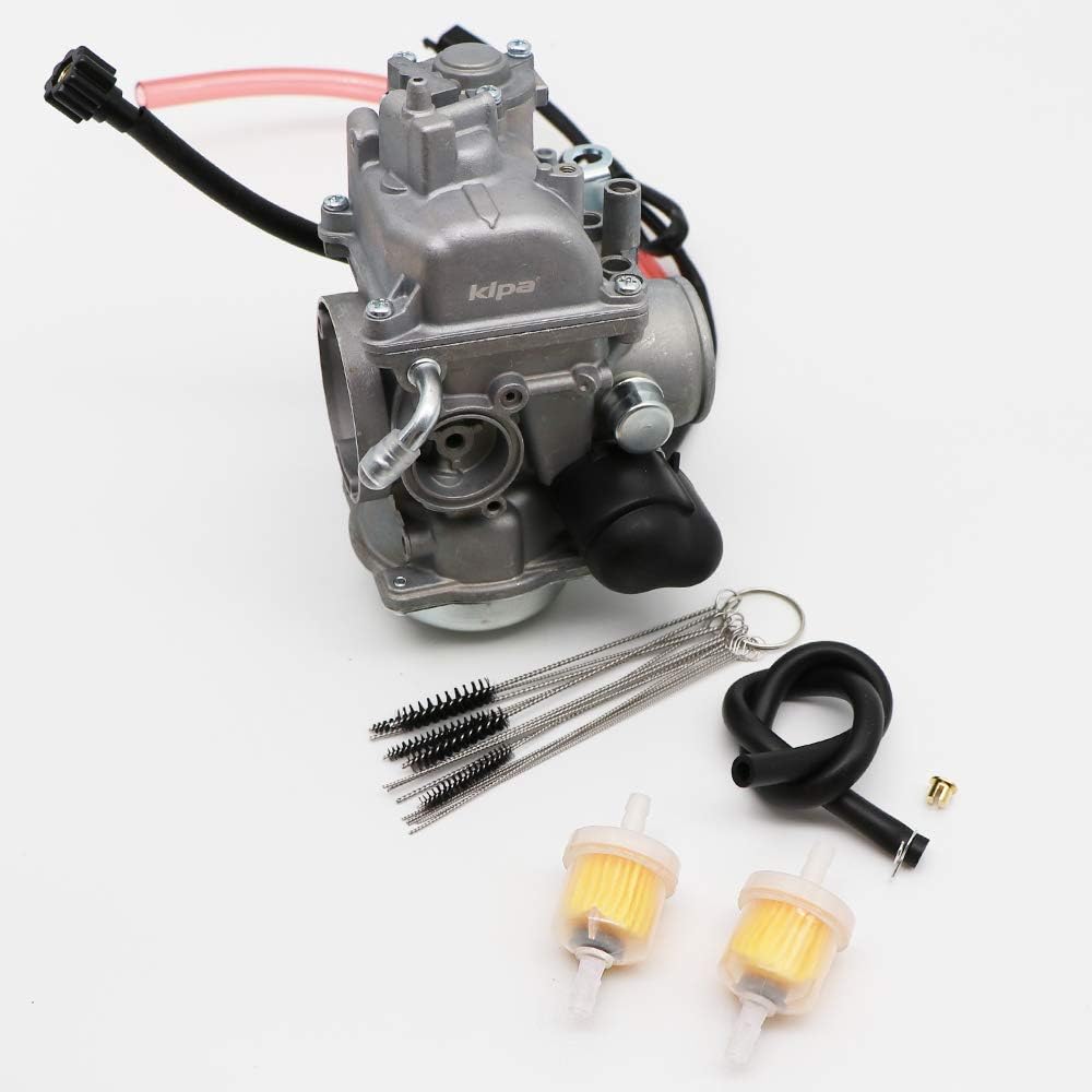 Carburetor with Carbon Dirt Jet Cleaner Tool Kit & Fuel Filters X2305