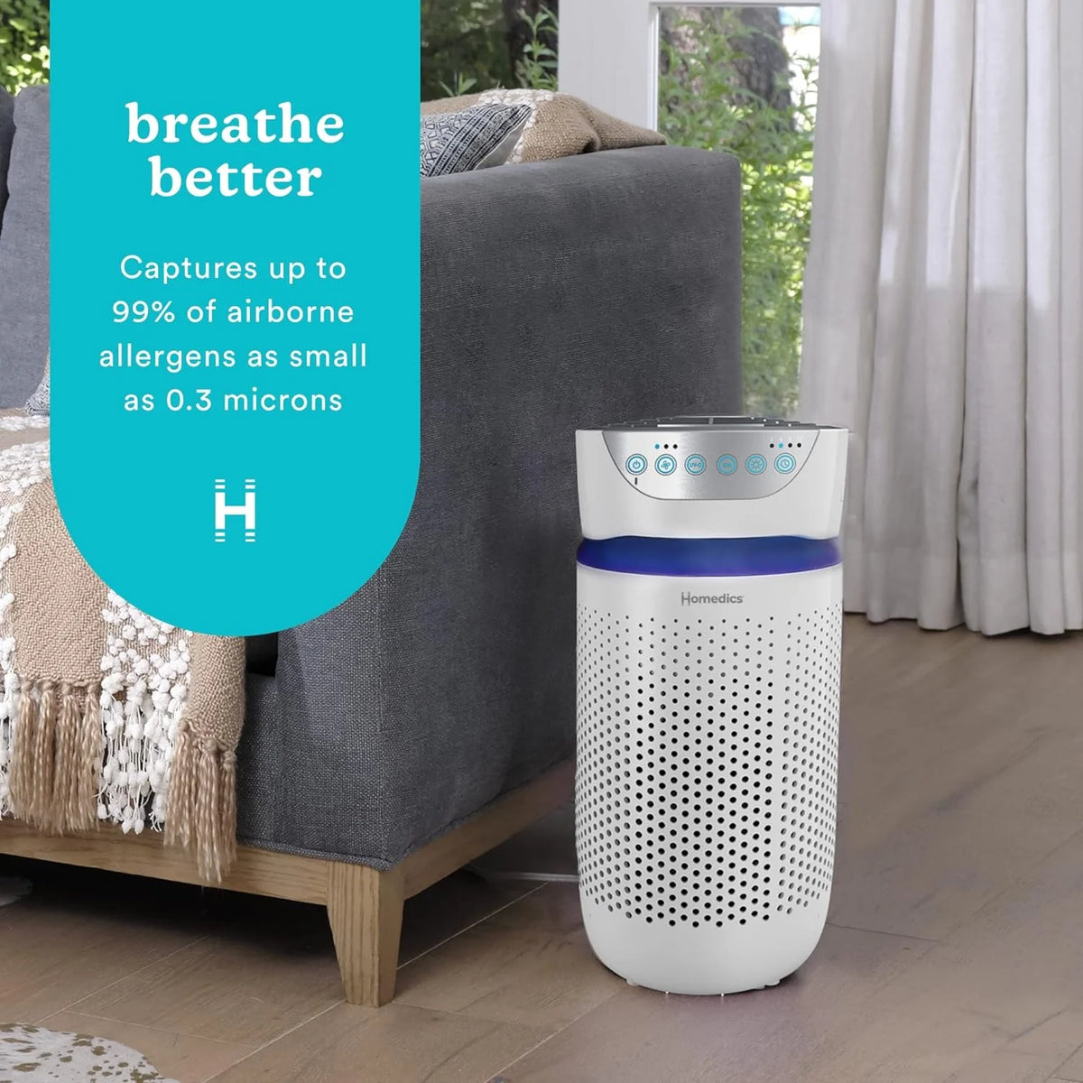 White True HEPA Air Purifier W4864