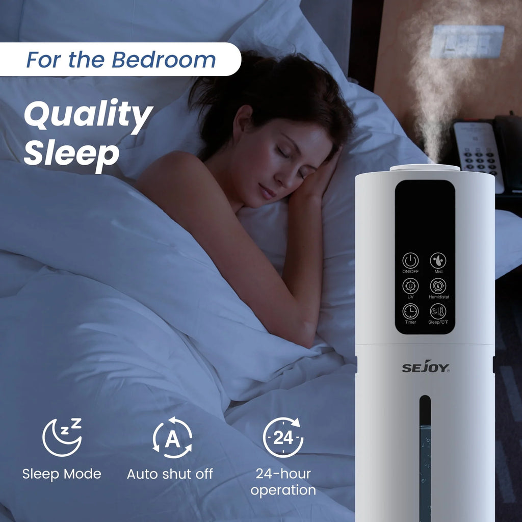 8L Top Fill Ultrasonic Floor Humidifier T836560