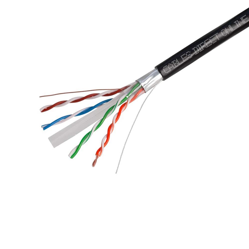 CAT6 1000FT Outdoor 23 AWG FTP Cable J365861