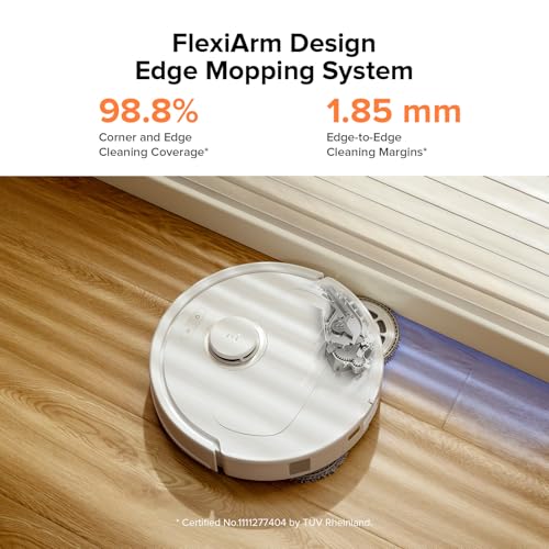 Robot Vacuum and Mop with Auto Mop Washing&Drying R598