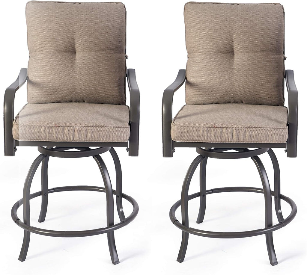 Swivel Bar Stools and Chair Set I383615