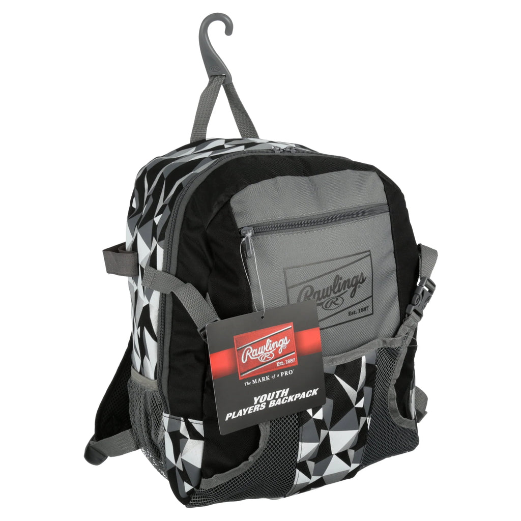 Youth Tball Backpack Equipment Bag, Black N8617