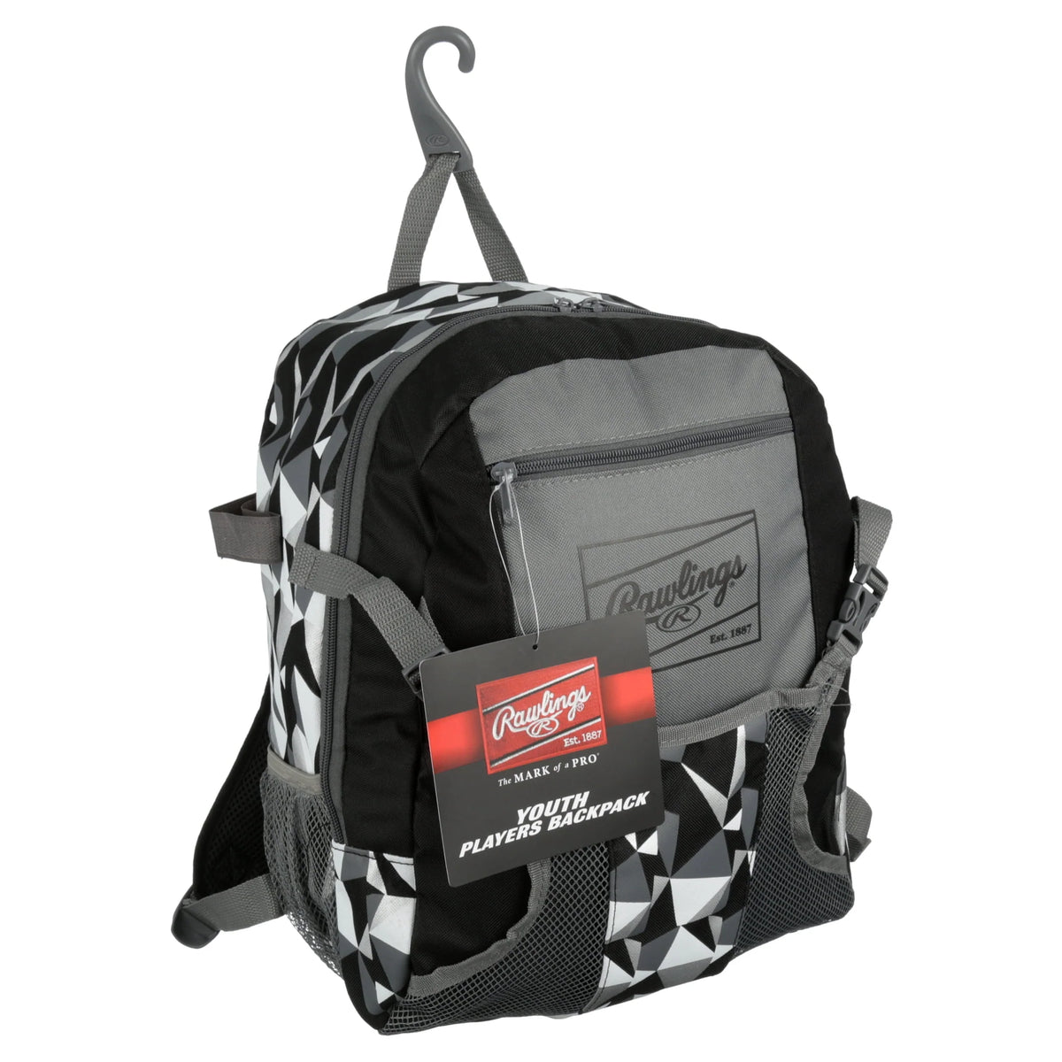 Youth Tball Backpack Equipment Bag, Black N8617