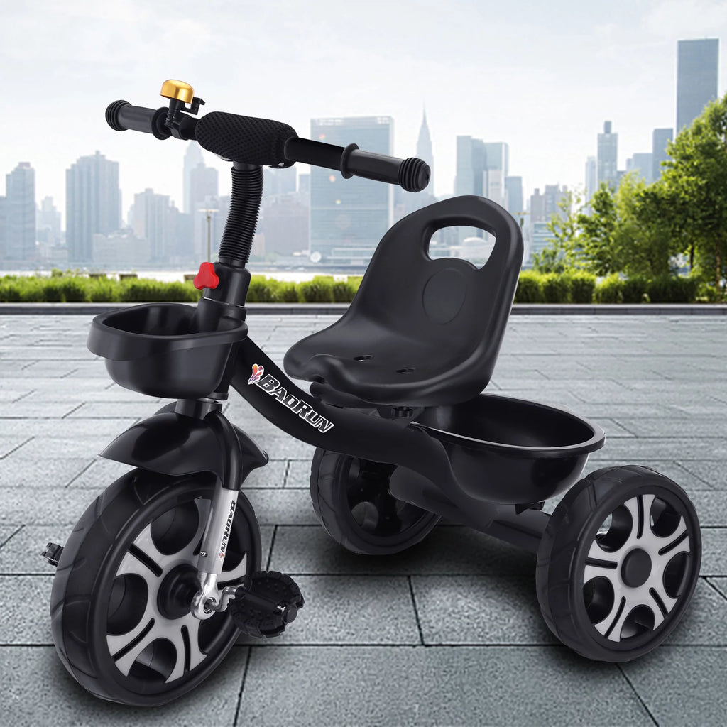 Kids Balance Bike with Storage Basket and Bell W46167