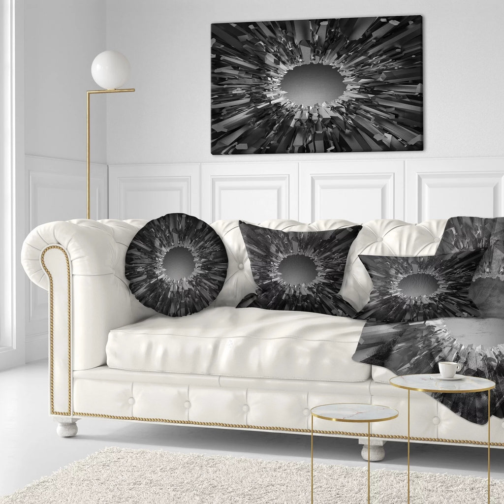 Abstract Throw Pillow 18 in. x 18 in. X882190