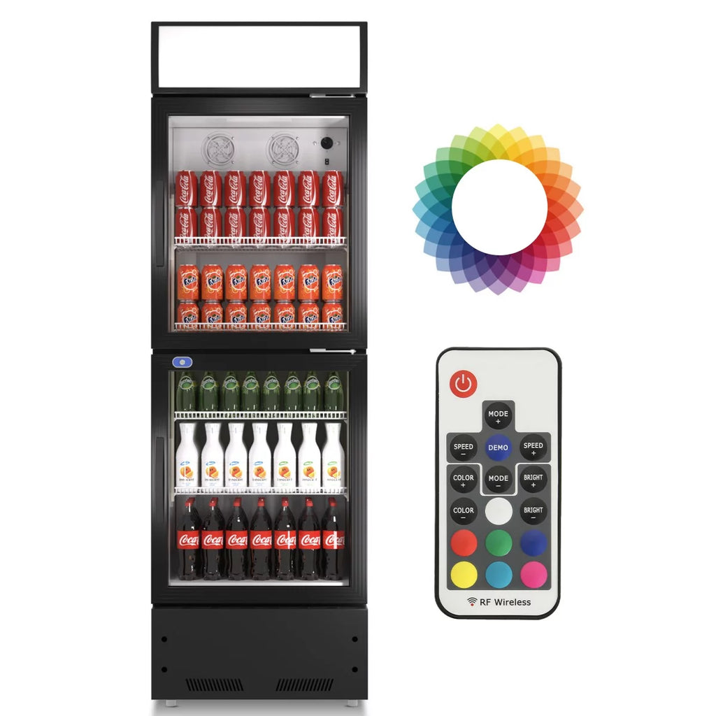 24'' Double Glass Door Merchandiser Refrigerator R631153
