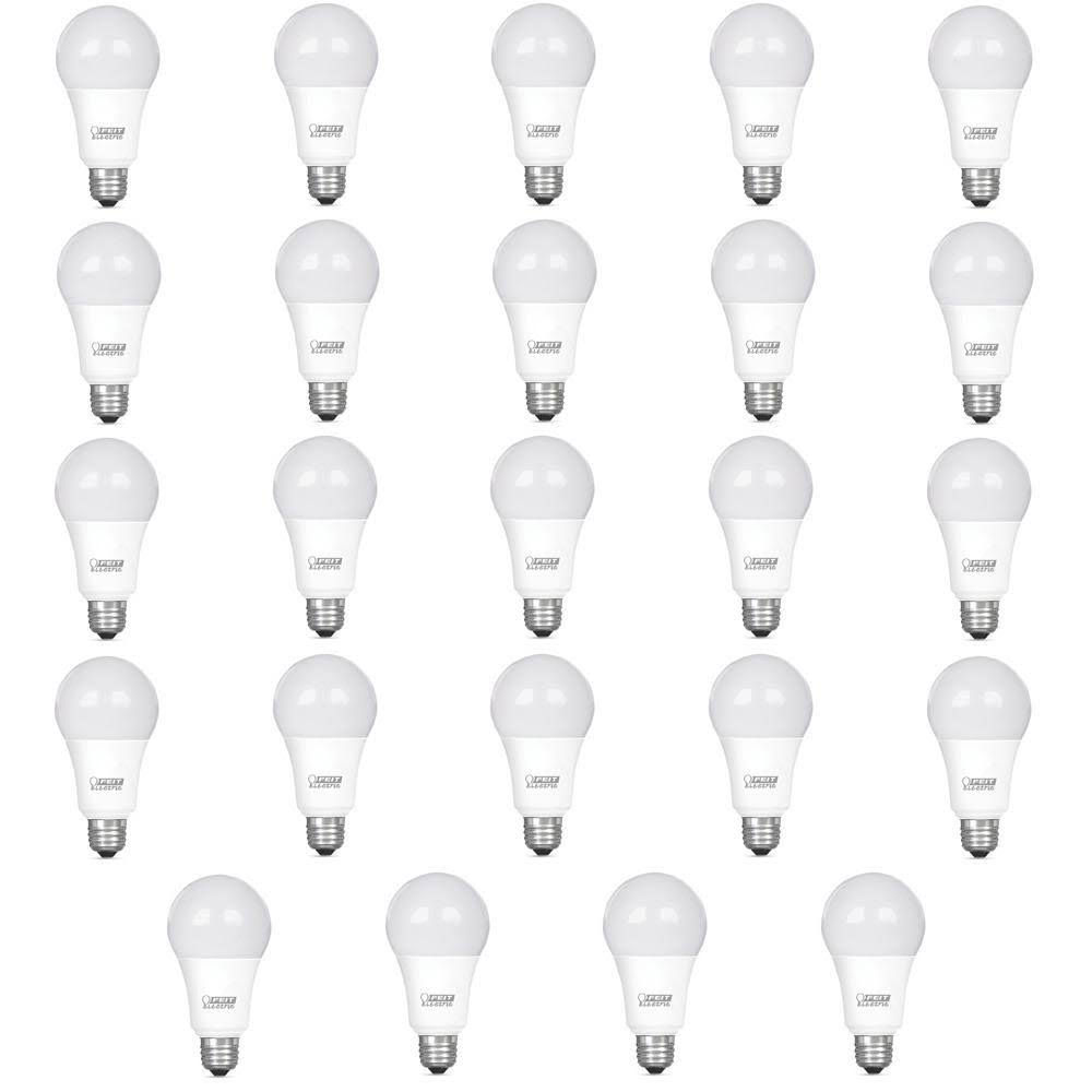 75-Watt Equivalent Dimmable LED Light Bulb, Bright White 24-Pack C18381