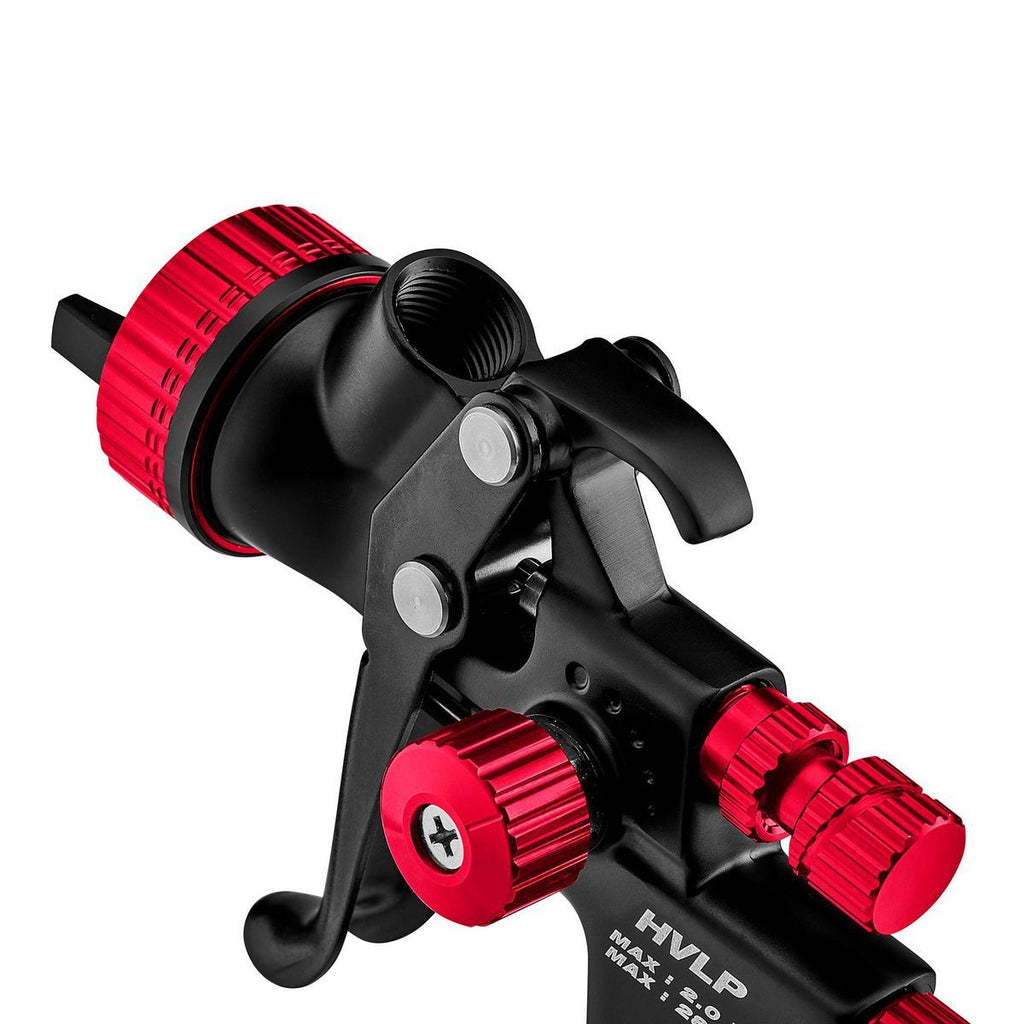 HVLP Gravity Feed Spray Gun with Side Fan Control C8157