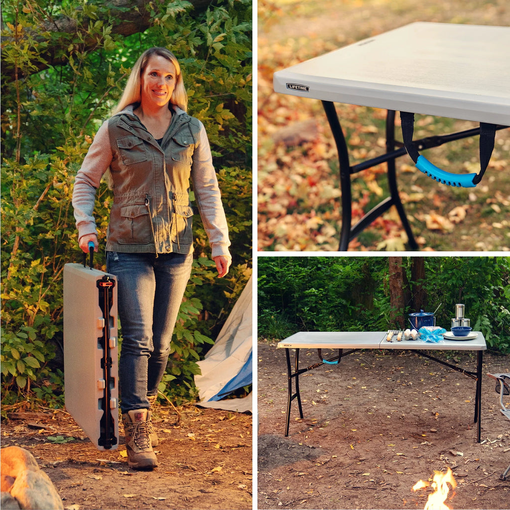 5 Foot Rectangle Fold-in-Half Table P333746
