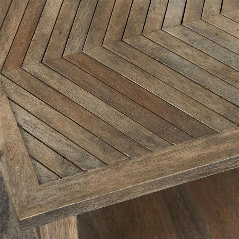 Wood Square End Table Set of 2 Z41261