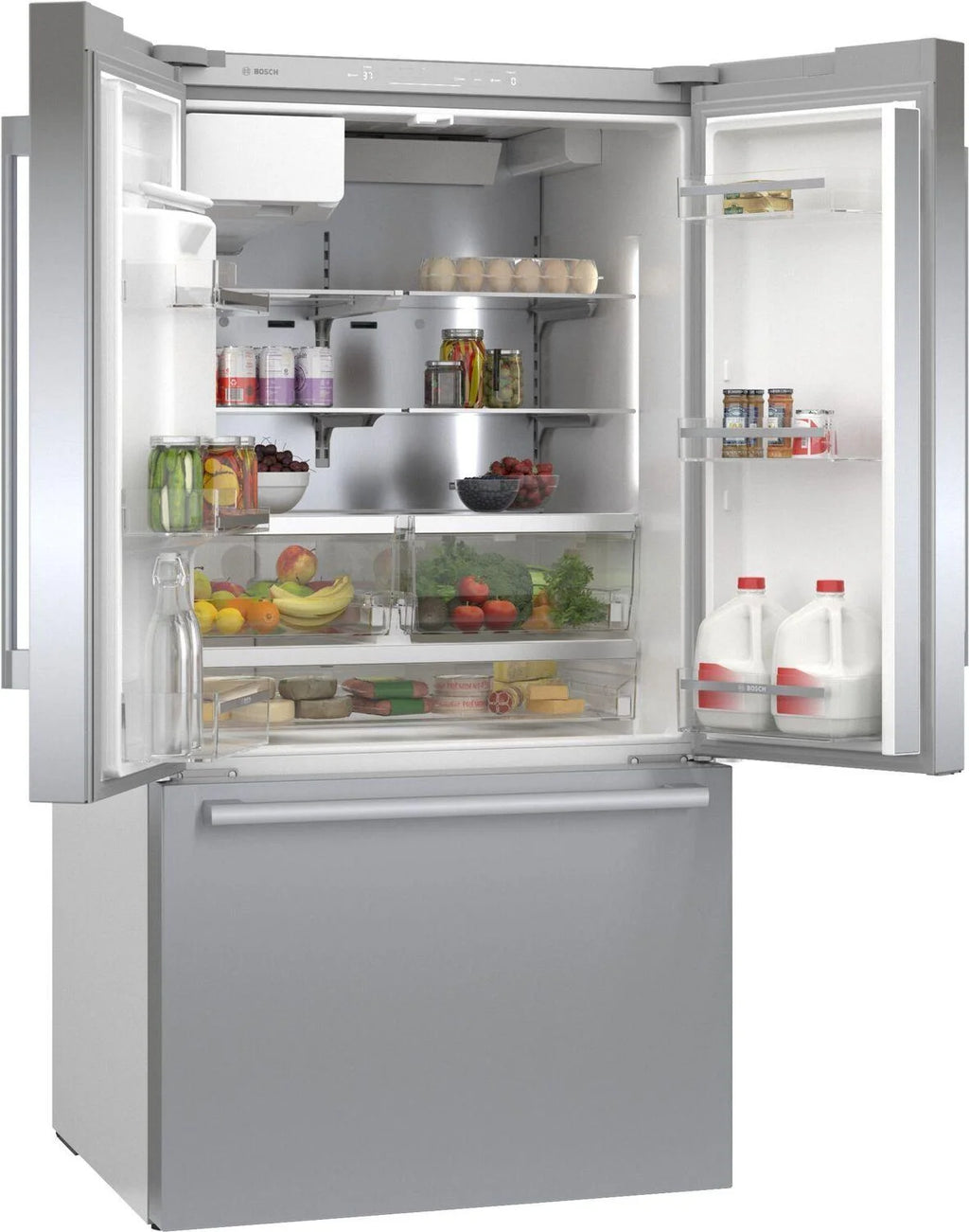 French Door Freestanding Refrigerator Stainless Steel I3866