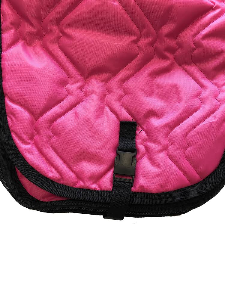 Large Padded Hot Pink Horse Saddle Carrier Bag N801308