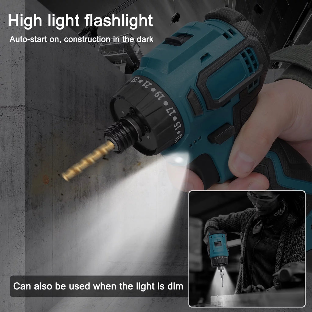 18V Brushless Motor Electric Screwdriver Y97546